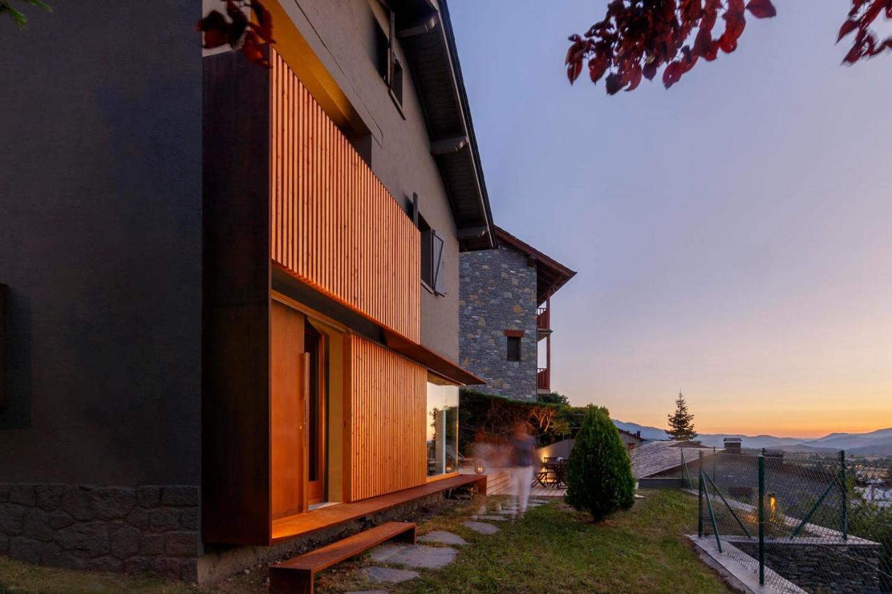 Fantastica Casa De Diseno En Alp Villa Bagian luar foto