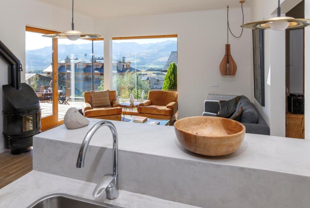 Fantastica Casa De Diseno En Alp Villa Bagian luar foto